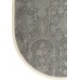 Турецкий ковер Demavend 99000 Серый овал